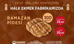 Karabük Halk Ekmek'te ramazan pidesi 20 TL'den satılacak