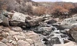 Karapınar'da eriyen kar suları derelere canlandırdı