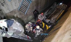 Kartal'da alkollü taksi sürücüsü 5 metrelik dereye uçtu