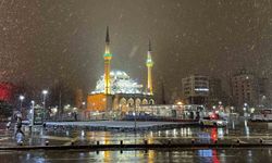 Kayseri'de kar yağışı etkili oldu