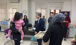 Kemaliye Kaymakamı hastanede incelemelerde bulundu