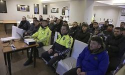 Kırklareli'nde motokuryelere güvenli sürüş eğitimi