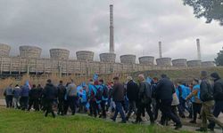 Konya Şeker'e bağlı Soma Termik Santrali'nde işçiler sokağa döküldü
