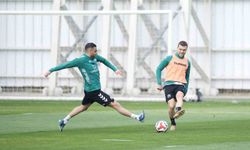 Konyaspor, Corendon Alanyaspor maçı hazırlıklarını sürdürdü