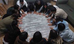 Koruma altındaki çocuklardan 'Yemekteyiz' etkinliği