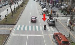 Kütahya'da dron destekli trafik denetimi, kural ihlali yapan sürücülere ceza