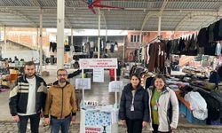 Kuyucak'ta sigarayı bırakmaya yönelik saha çalışması