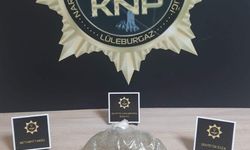 Lüleburgaz'da durdurulan araçtan uyuşturucu çıktı, 4 şüpheli tutuklandı