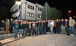 Mahalleliden Başkan Hamamcı'ya teşekkür ziyareti