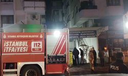 Maltepe'de oto tamirhanesinde korkutan yangın