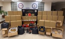 Manisa'da 1 milyon makaron ele geçirildi