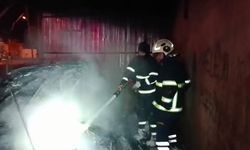 Mardin'de otomobilde çıkan yangın söndürüldü