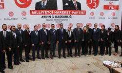 MHP Aydın'da yeni yönetim tanıtıldı
