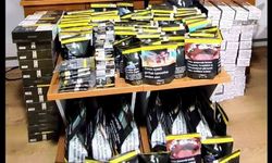 Mudanya'da kaçak tütün operasyonu...