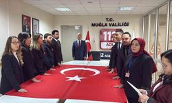 Muğla 112 Acil Çağrı Merkezi'nde yemin heyecanı