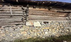 Müze gibi köy: Her duvarlarda tarihi tapınağın taşları var