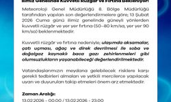 Niğde Valiliğinden fırtına uyarısı