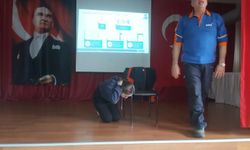 Öğrencilere afet bilinci aşılandı, tahliye tatbikatı yapıldı