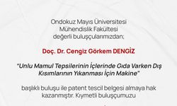 OMÜ'den iki yeni patent: Tepsilerde hijyen ve elektrokromik ölçümde yenilik