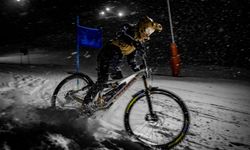 Palandöken'den Alplere: Türk sporcular Snowbike Dünya Şampiyonası'nda