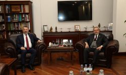 Rektör Kırışık'tan Ankara Üniversitesi Rektörü Ünüvar'a ziyaret