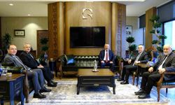 Rektör Kırışık'tan TOGÜ Rektörü Yılmaz'a ziyaret