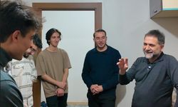 Sahur sofrasında öğrencileri yalnız bırakmadı