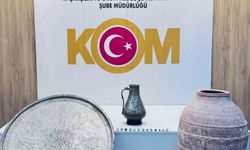 Samsun'da tarihi eser operasyonu: Helenistik sikkeler ve Osmanlı eserleri ele geçirildi