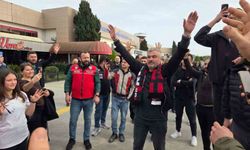Samsunspor taraftarlarından Thomas Reis'e duygusal veda
