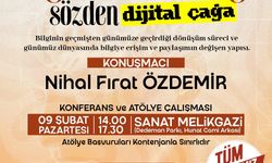 Sanat Melikgazi'de konferans ve atölye bir arada yapılacak