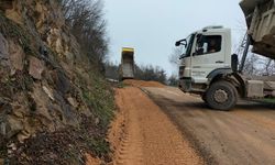 Sarıkaya köyünde altyapı çalışmaları sürüyor