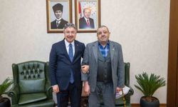 Şehit ve gazi ailelerinden Vali Yılmaz'a ziyaret