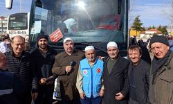 Simav'dan 43 Ramazan ayı umrecisi dualarla uğurlandı