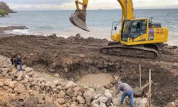 Sinop Kadınlar Plajı'na istinat duvarı