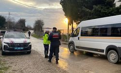 Sinop'ta jandarmadan okul çevrelerinde huzur ve güven uygulaması