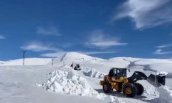 Şırnak'ta ekiplerin kar mesaisi sürüyor