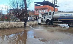 Söke'de belediye ekipleri seferber oldu