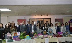 Sultanhisar'da el emeği göz nuru eserler sergilendi