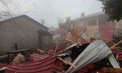 Tarsus'ta yağmur ve fırtına hayatı olumsuz etkiledi