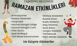 Taşköprü'de Ramazan dolu dolu geçeek