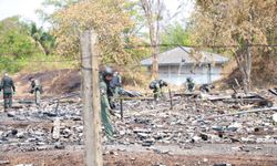 Tayland sınırında mühimmat deposunda patlama