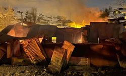 Tekman'da korkutan yangın: 3 ev kullanılamaz hale geldi