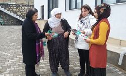 Tunceli'de mobil sağlık hizmeti ve bilgilendirme çalışması