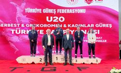 U20 Kadınlar Güreş Türkiye Şampiyonası tamamlandı