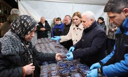 Ulu Cami'de Ramazan'a tatlı başlangıç