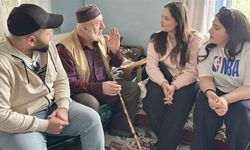 Üniversite öğrencilerinden yaşlı çifte sürpriz