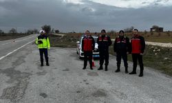 Uşak'ta hayvan sevkiyatlarına yönelik yol denetimi