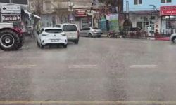 Yavuzeli ilçesinde yağış etkili oldu