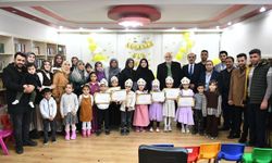 Yeşilyurt'ta minik yürekler Kur'an-ı Kerim'le buluştu