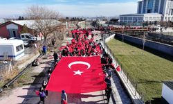 Yeşilyurt'ta 'Tek Bayrak, Tek Vatan' Gençlik bayrak yürüyüşü